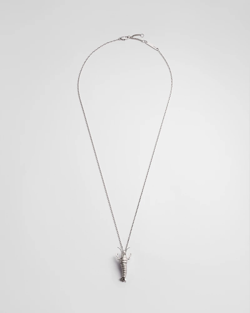 Couture Charms Crawfish Pendant Necklace