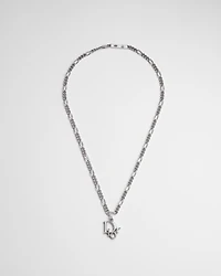 Dior Charms Chain Link Necklace