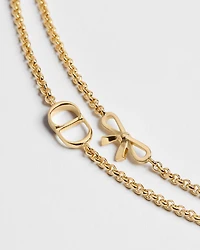 CD Mini Bow Necklace