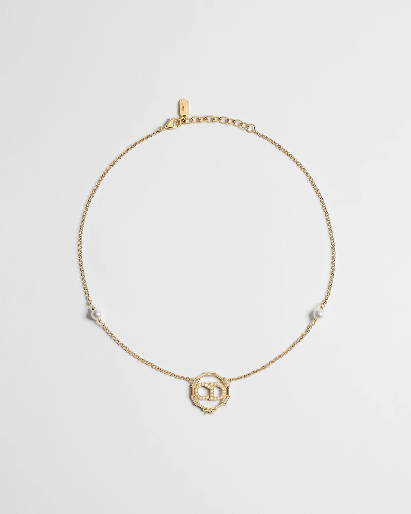 CD Circle Chain Necklace