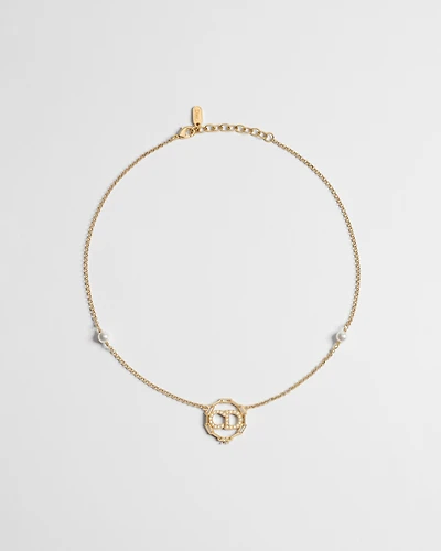 CD Circle Chain Necklace