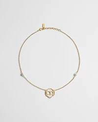 CD Circle Chain Necklace