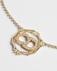 CD Circle Chain Necklace