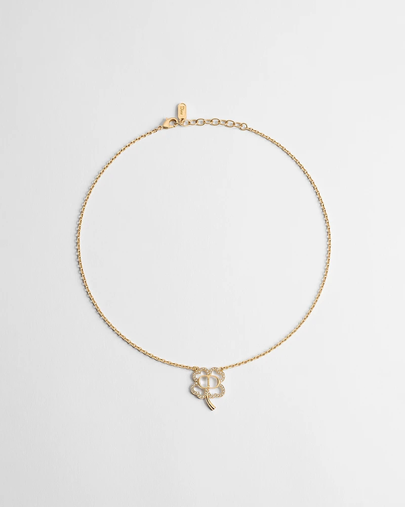 CD Shiny Clover Necklace
