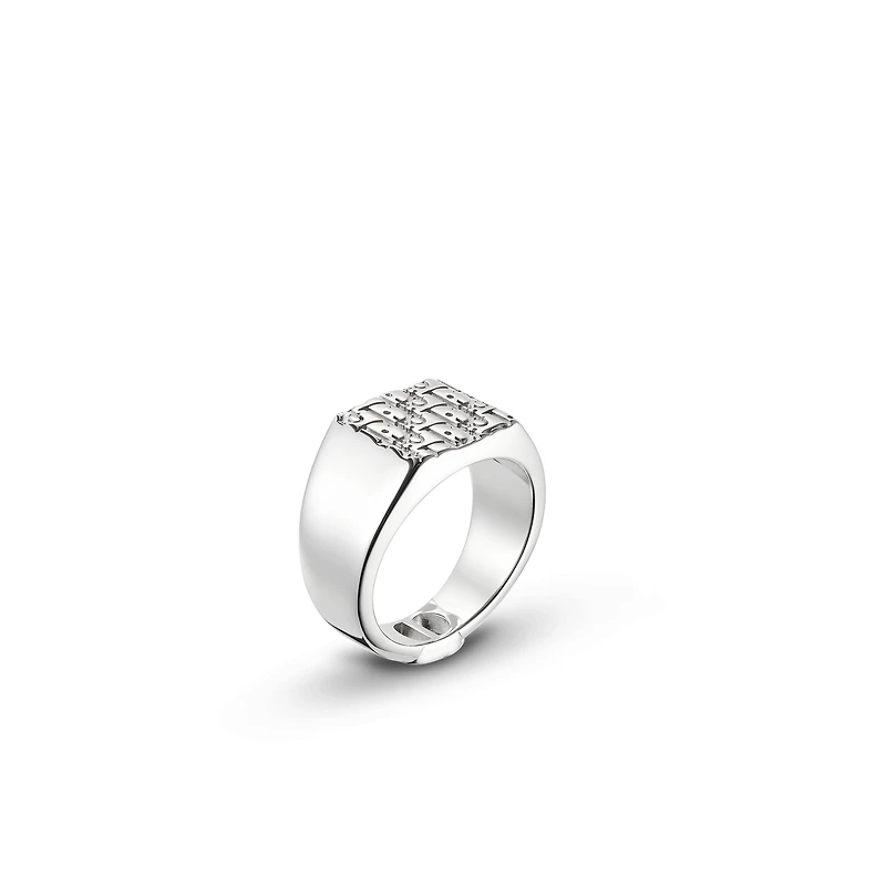Dior Oblique Signet Ring