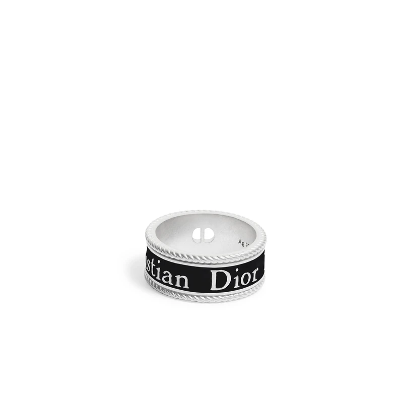 Dior Black Star Ring
