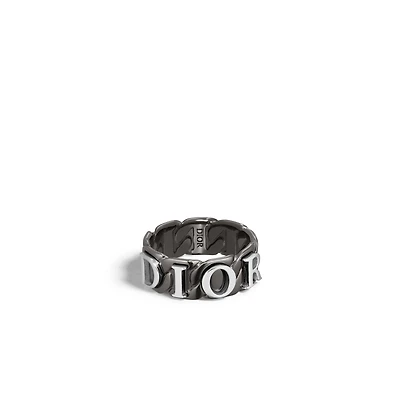 Dior Contrast Chain Link Ring