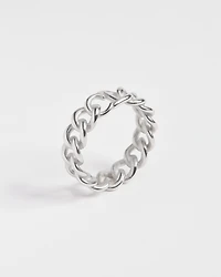 CD Icon Chain Link Ring