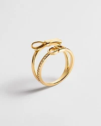 CD Bow Ring