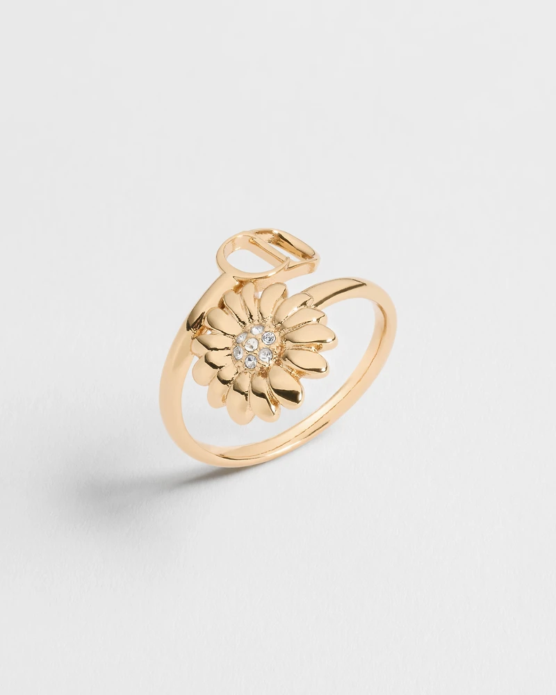 CD Multi Flowers Ring