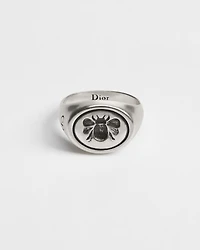 Cameo Bee Signet Ring