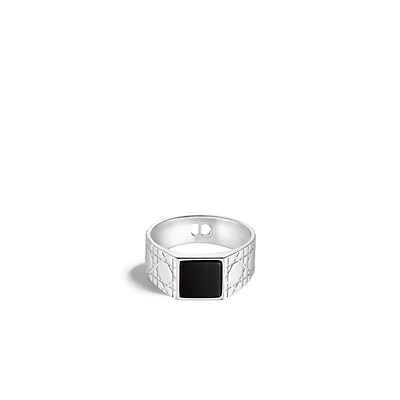 Cannage Signet Ring