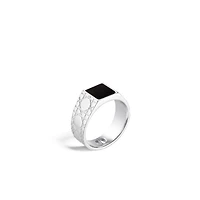 Cannage Signet Ring