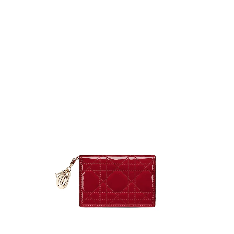 Lady Dior Bloom Card Holder