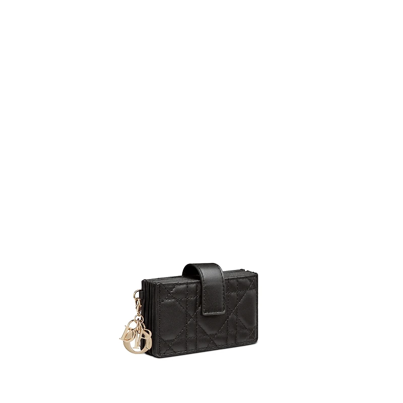 Lady Dior Jasmine Card Holder