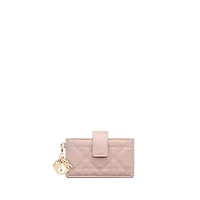 Lady Dior Jasmine Card Holder
