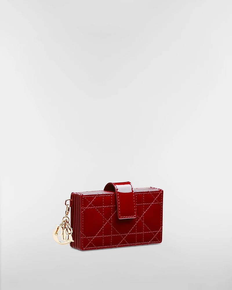 Lady Dior Jasmine Card Holder