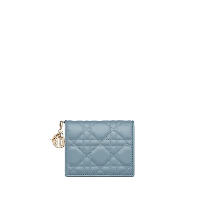 Mini Lady Dior Gardenia Wallet