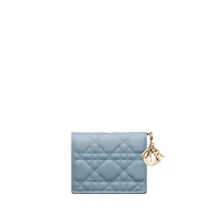 Mini Lady Dior Gardenia Wallet