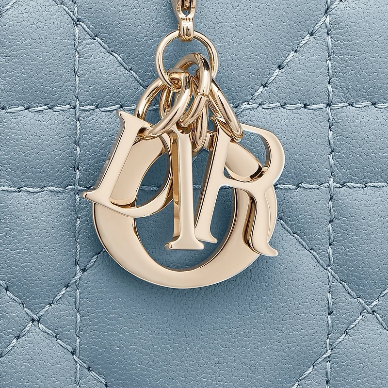 Mini Lady Dior Gardenia Wallet