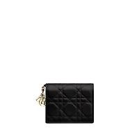 Mini Lady Dior Gardenia Wallet