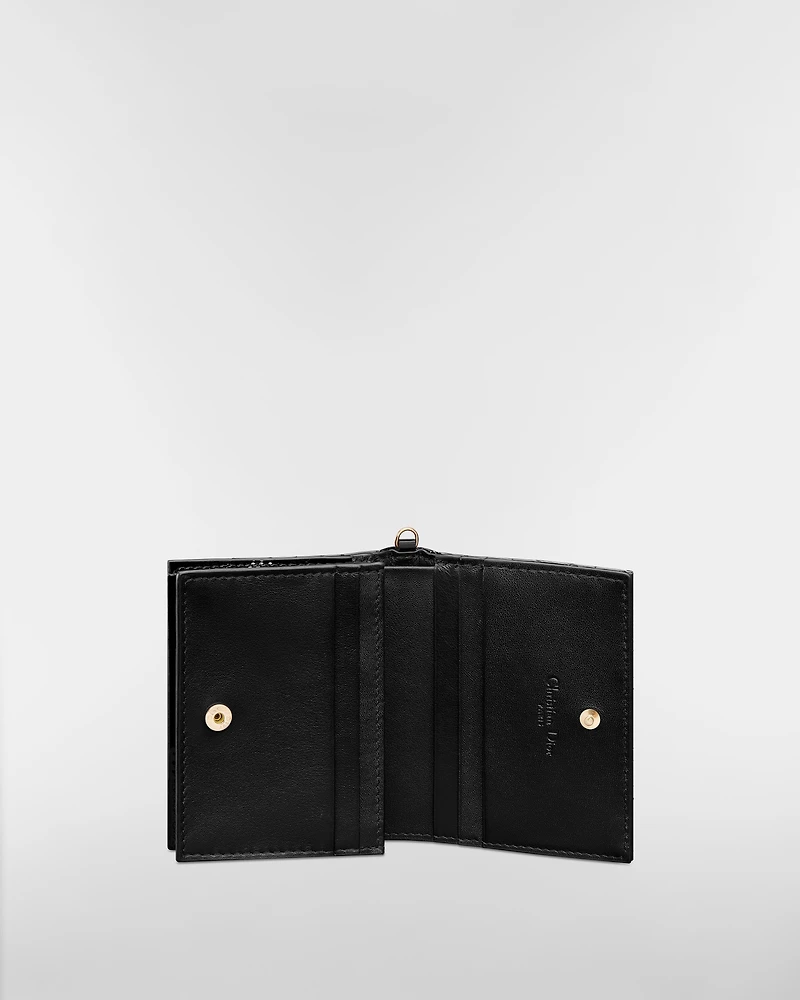 Mini Lady Dior Gardenia Wallet