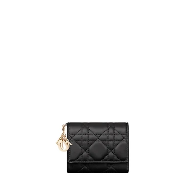 Lady Dior Lotus Wallet