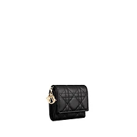 Lady Dior Lotus Wallet