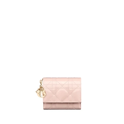 Lady Dior Lotus Wallet