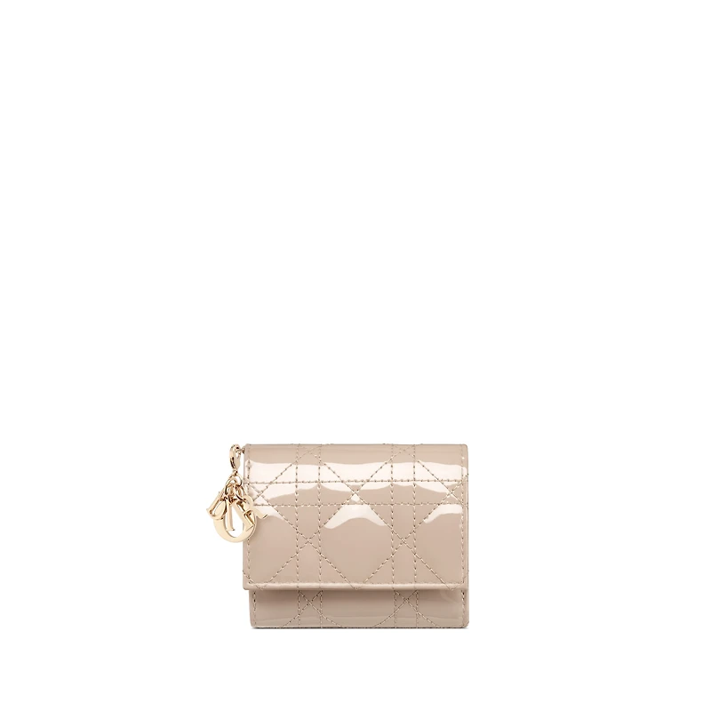 Lady Dior Lotus Wallet