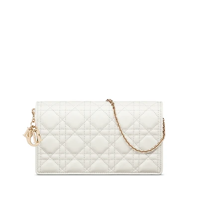Lady Dior Pouch with Chain