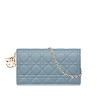 Lady Dior Pouch with Chain