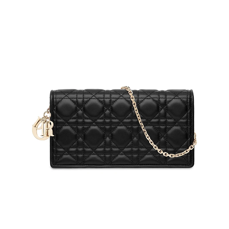 Lady Dior Pouch with Chain