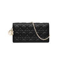 Lady Dior Pouch with Chain