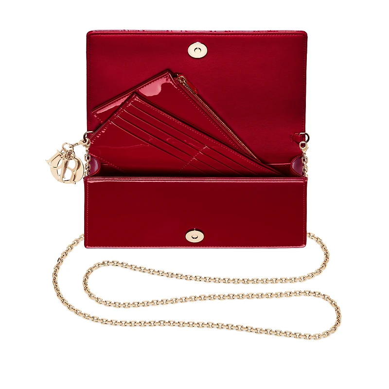 Lady Dior Pouch with Chain