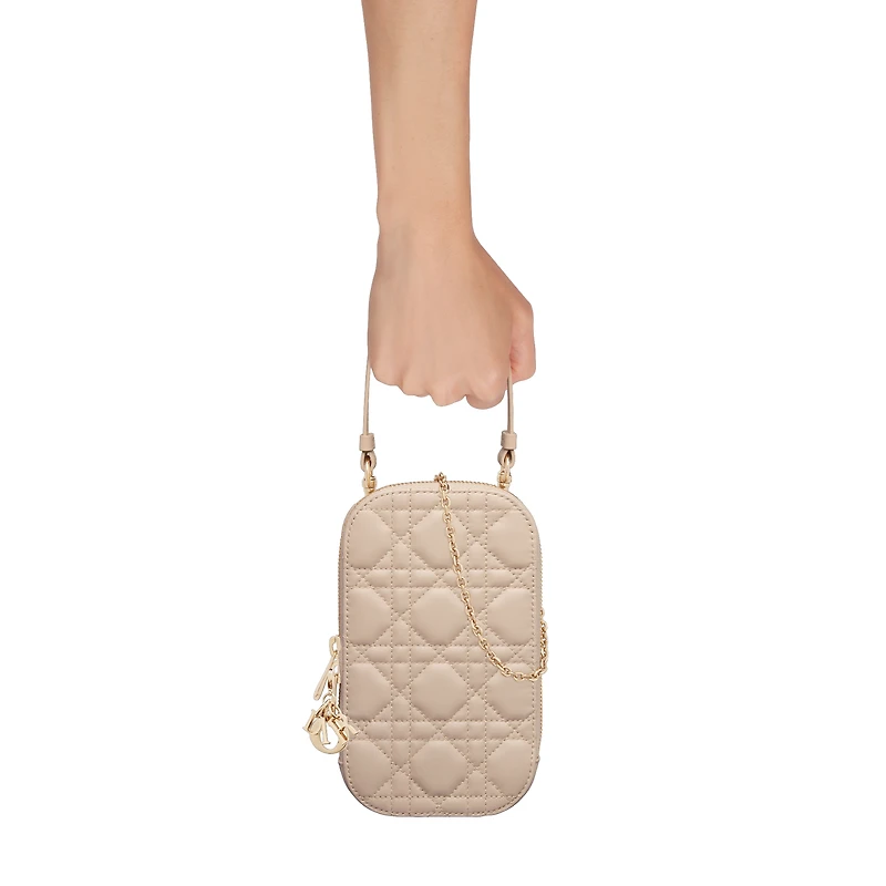 Lady Dior Call'in Dior Phone Holder