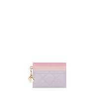 Lady Dior Freesia Card Holder