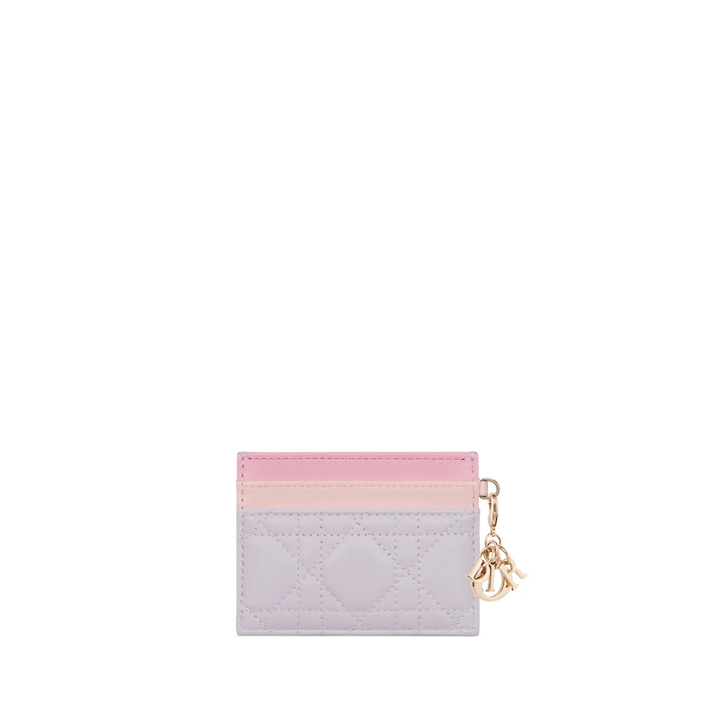 Lady Dior Freesia Card Holder