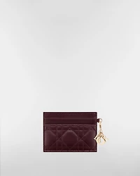 Lady Dior Freesia Card Holder