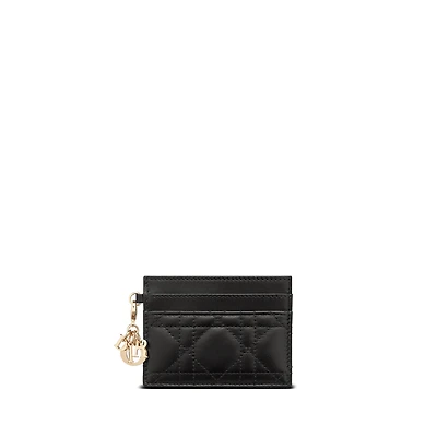 Lady Dior Freesia Card Holder