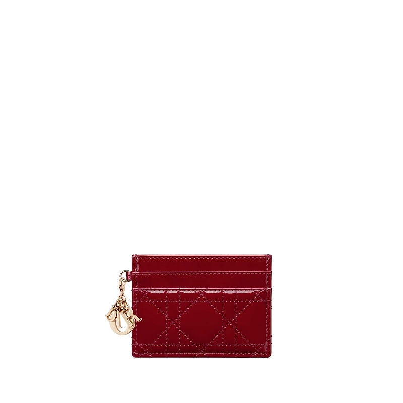 Lady Dior Freesia Card Holder