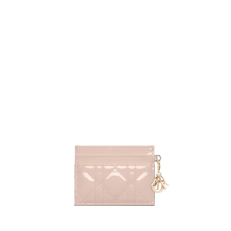 Lady Dior Freesia Card Holder