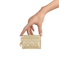 Lady Dior Freesia Card Holder