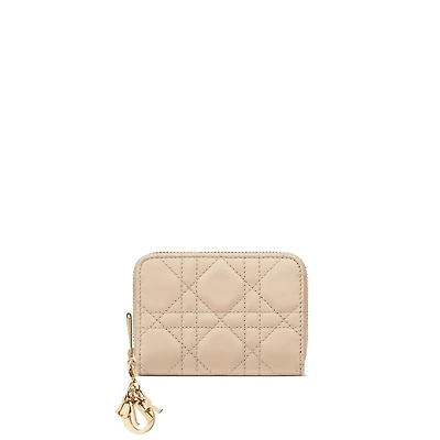 Small Lady Dior Voyageur Coin Purse