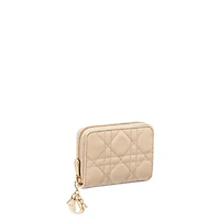 Small Lady Dior Voyageur Coin Purse