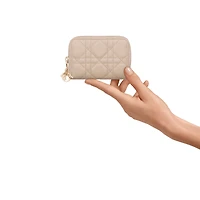 Small Lady Dior Voyageur Coin Purse