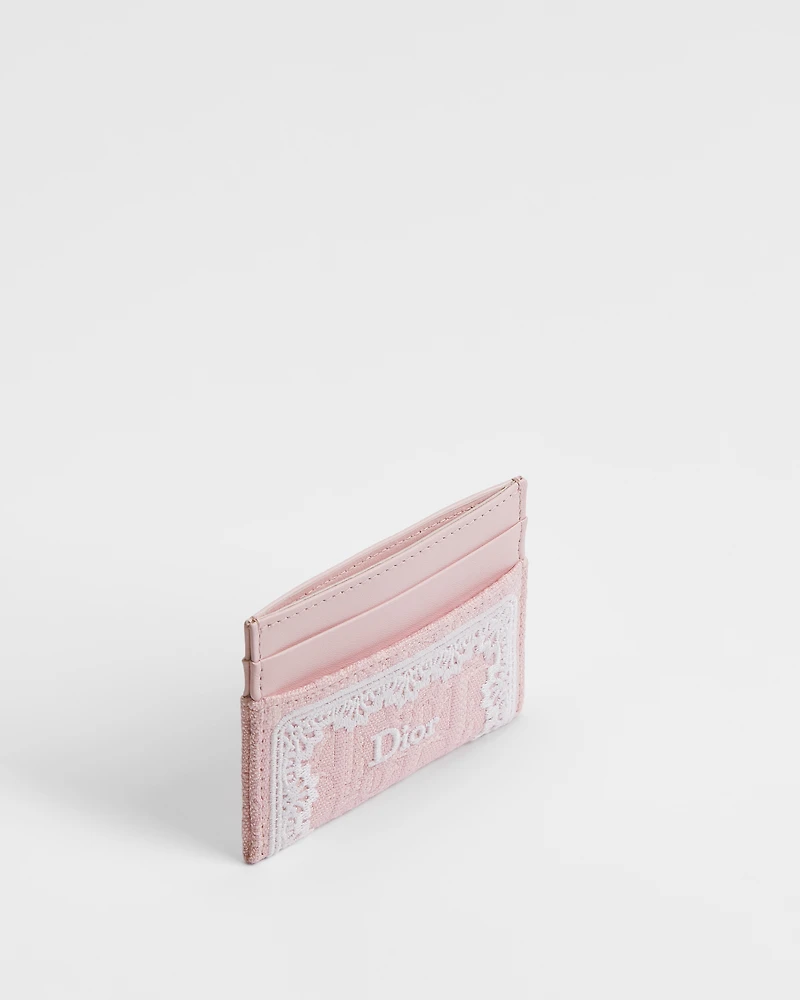 Dior Oblique Freesia Card Holder