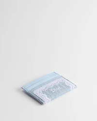 Dior Oblique Freesia Card Holder