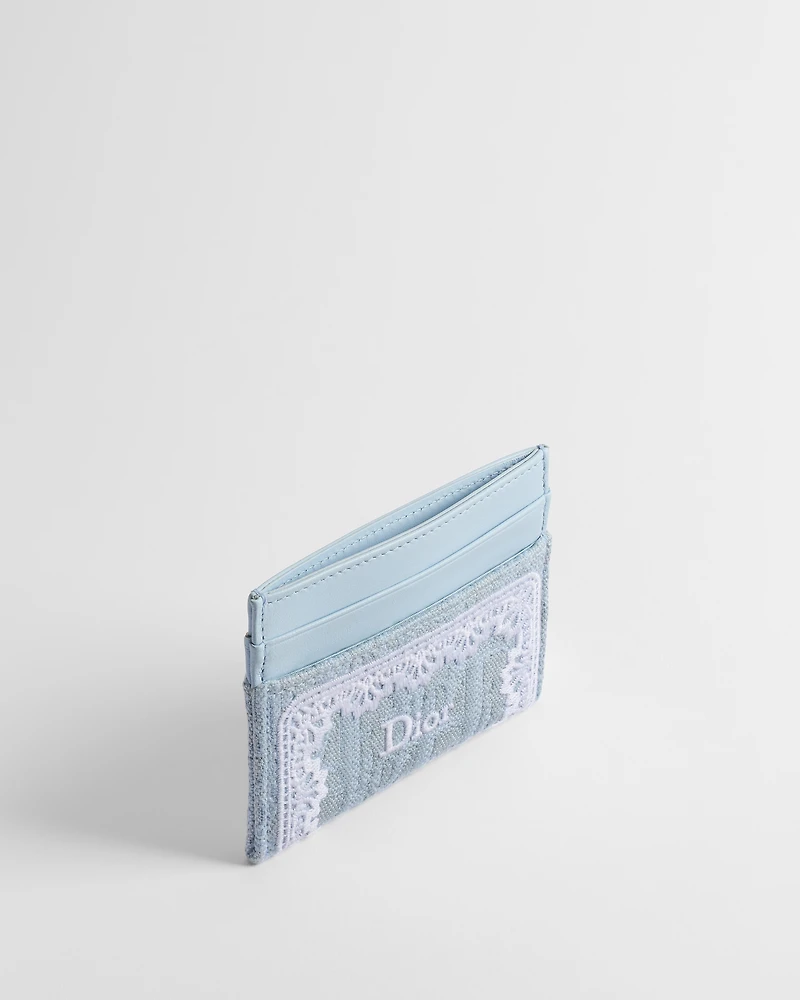 Dior Oblique Freesia Card Holder