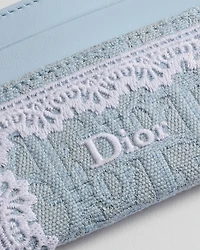Dior Oblique Freesia Card Holder